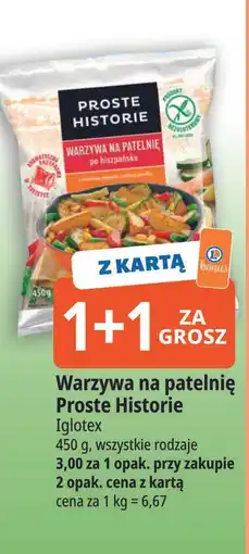 E.Leclerc Warzywa na patelnie po hiszpańsku Iglotex Proste Historie oferta