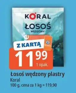 E.Leclerc Łosoś wędzony Koral (Graal) oferta