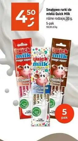 Dealz Słomka do mleka owoce i zboża Quick Milk oferta