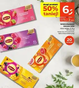 Dealz Herbata grejpfrut i pomarańcza Lipton oferta