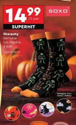 Biedronka Skarpety damskie lub męskie, 2-pak oferta