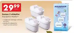 Biedronka Zestaw 3 wkładów Aquaphor Maxfor+ oferta