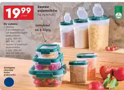 Biedronka Zestaw pojemników na żywność oferta