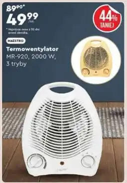 Biedronka Termowentylator oferta