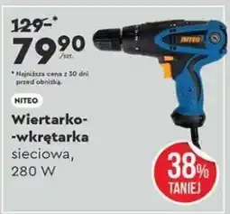 Biedronka Wiertarko-wkrętarka sieciowa, 280 W oferta