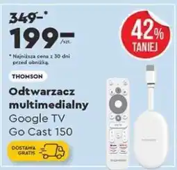 Biedronka Odtwarzacz multimedialny Google TV Go Cast 150 oferta