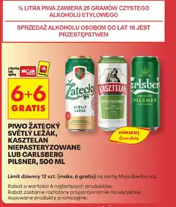 Biedronka Piwo Carlsberg oferta