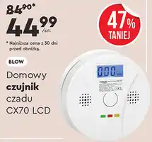 Biedronka Domowy czujnik czadu CX70 LCD Blow oferta
