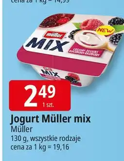 E.Leclerc Jogurt blackberry-raspberry Muller Mix oferta
