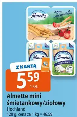 E.Leclerc Serek z ziołami Hochland Almette oferta