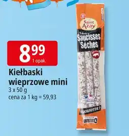 E.Leclerc Minikiełbaski francuskie wieprzowe Wiodąca Marka Saint Azay oferta
