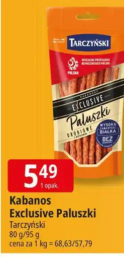 E.Leclerc Kabanosy drobiowe paluszki Tarczyński Exclusive oferta