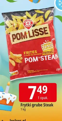 E.Leclerc Frytki pom'steak Wiodąca Marka Pom Lisse oferta