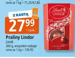 E.Leclerc Praliny milk Lindt Lindor oferta