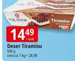 E.Leclerc Tiramisu Wiodąca Marka Equador oferta