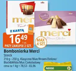 E.Leclerc Bombonierka mus czekoladowy Storck Merci oferta