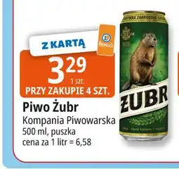 E.Leclerc Piwo Żubr 1768 oferta