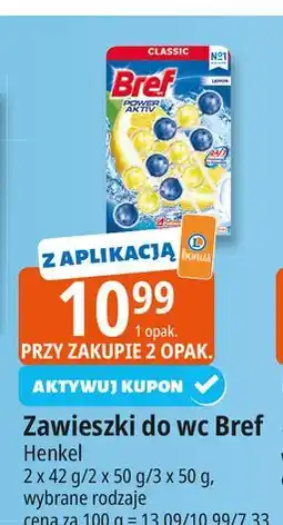E.Leclerc Kostka do wc 4 function lemon Bref Power Aktiv oferta