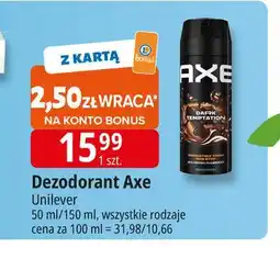 E.Leclerc Antyperspirant dry protection 48h Axe Dark Temptation oferta