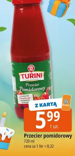 E.Leclerc Przecier pomidorowy Wiodąca Marka Turini oferta