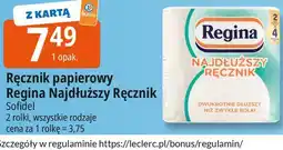 E.Leclerc Ręcznik papierowy Regina Najdłuższy oferta