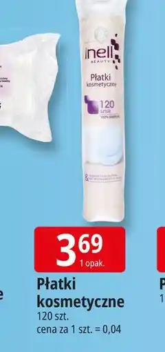 E.Leclerc Płatki kosmetyczne Wiodąca Marka Inell oferta