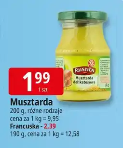 E.Leclerc Musztarda francuska Wiodąca Marka Rustica oferta