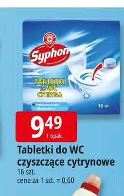 E.Leclerc Tabletki do wc cytrynowe Wiodąca Marka Syphon oferta