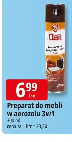 E.Leclerc Spray do pielęgnacji mebli Wiodąca Marka Clair oferta