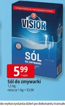 E.Leclerc Sól do zmywarek Wiodąca Marka Visior oferta