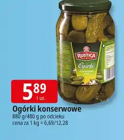 E.Leclerc Ogórki konserwowe Wiodąca Marka Rustica oferta