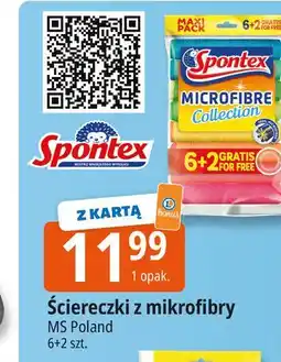 E.Leclerc Ściereczki z mikrofibry Spontex oferta