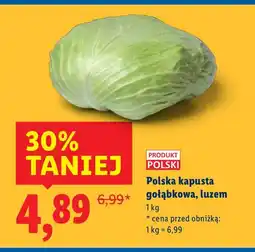 Lidl Kapusta gołąbkowa luzem 1 kg Lidl oferta