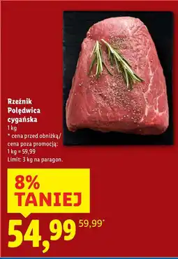 Lidl Polędwica cygańska 1 kg Rzeźnik oferta