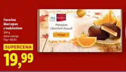 Lidl Marcepan z nadzieniem różne rodzaje Favorina oferta