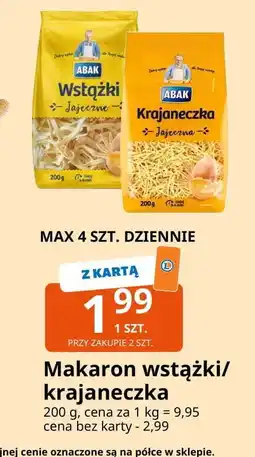 E.Leclerc Makaron krajaneczka Abak oferta