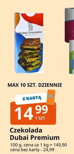 E.Leclerc Czekolada dubai oferta