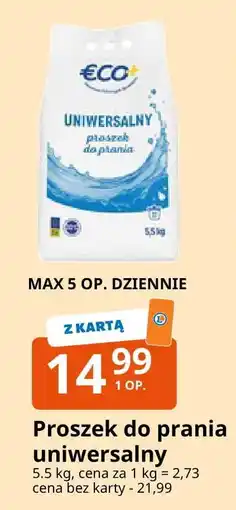 E.Leclerc Proszek do prania uniwersalny Eco+ oferta