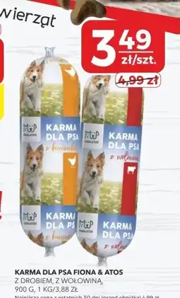 Społem Karma dla psa Fiona&Atos oferta