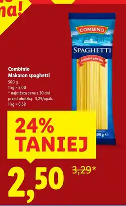 Lidl Makaron spaghetti 500 g Combino oferta