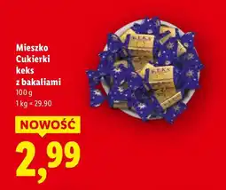 Lidl Cukierki keks z bakaliami 100 g Mieszko oferta