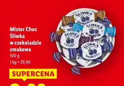 Lidl Cukierki Śliwka w czekoladzie smakowa 100 g Mister Choc oferta