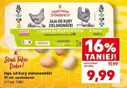 Kaufland Jajka Jaja od kury zielononóżki 10 szt. Stąd Takie Dobre oferta