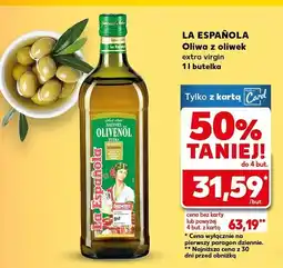 Kaufland Oliwa La Española Oliwa z oliwek extra virgin 1 l oferta