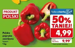 Kaufland Papryka Polska papryka czerwona luzem 1 kg Kaufland oferta