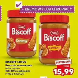 Kaufland Krem do smarowania Biscoff Lotus crunchy oferta