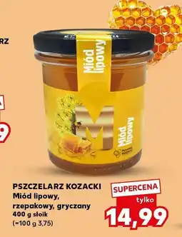 Kaufland Miód lipowy, rzepakowy, gryczany 400g słoik Pszczelarz Kozacki oferta