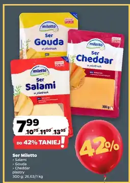 Netto Ser Cheddar Miletto oferta