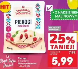Kaufland Pierogi z malinami 500g Stąd takie Dobre! oferta