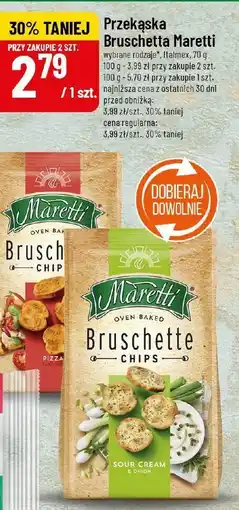 Polomarket Przekąska Bruschetta Maretti sour cream oferta